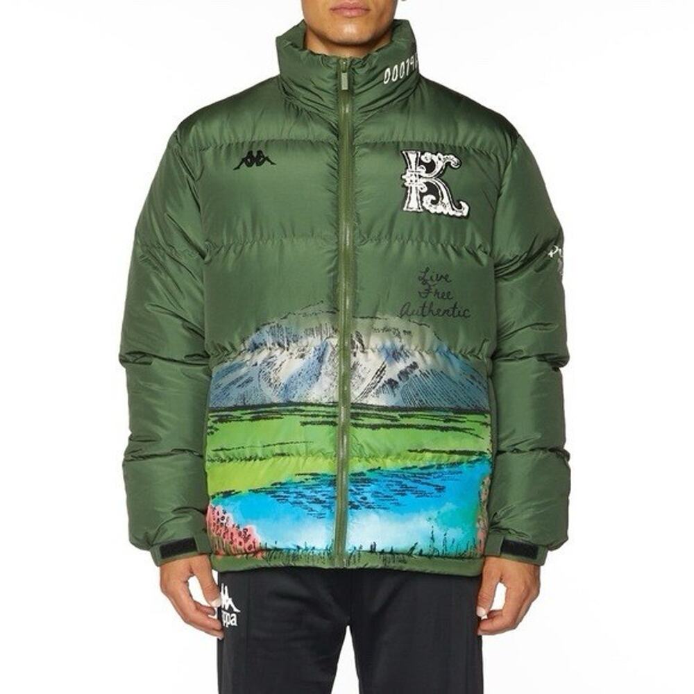 NWOT Kappa AUTHENTIC FINREOL PUFFER JACKET Men’s Size M $225